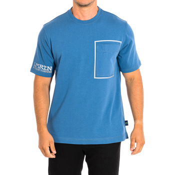 textil Hombre Camisetas manga corta La Martina SMR313-JS303-07074 Azul