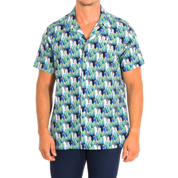 textil Hombre Camisas manga larga La Martina TMC024-PP575-M1082 Verde