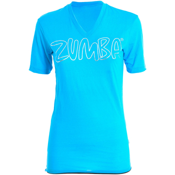 textil Tops y Camisetas Zumba Z2T00144-AZUL Azul