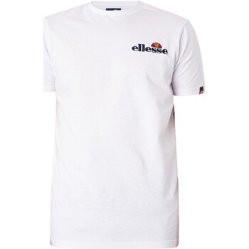 textil Hombre Camisetas manga corta Ellesse Camiseta De Vudãº Blanco