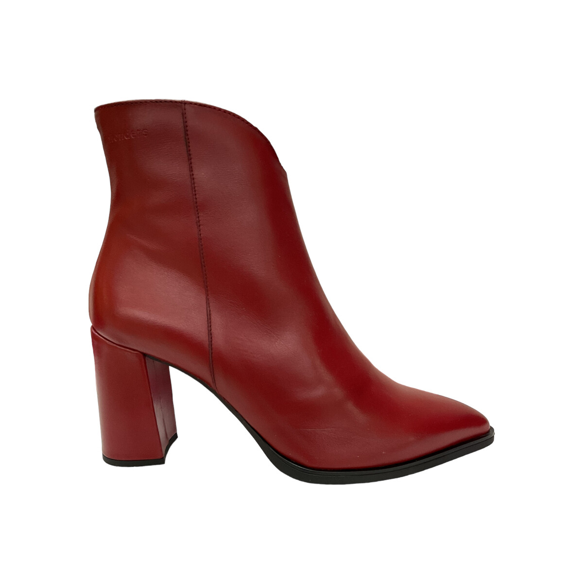 Zapatos Mujer Botines Wonders M-5403 Rojo