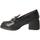 Zapatos Mujer Mocasín Wonders G-6140 Negro