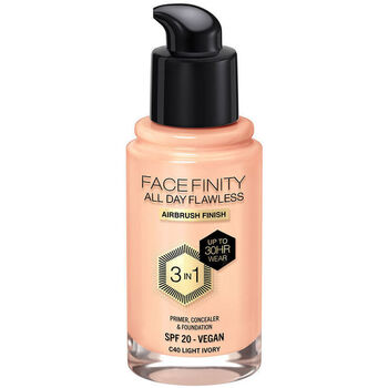 Belleza Base de maquillaje Max Factor Facefinity All Day Flawless 3 In 1 Foundation c40-light Ivory 