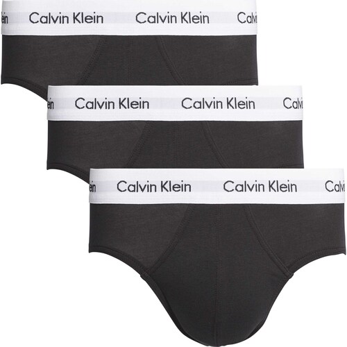 Ropa interior Hombre Braguitas Calvin Klein Jeans 3P Hip Brief Negro