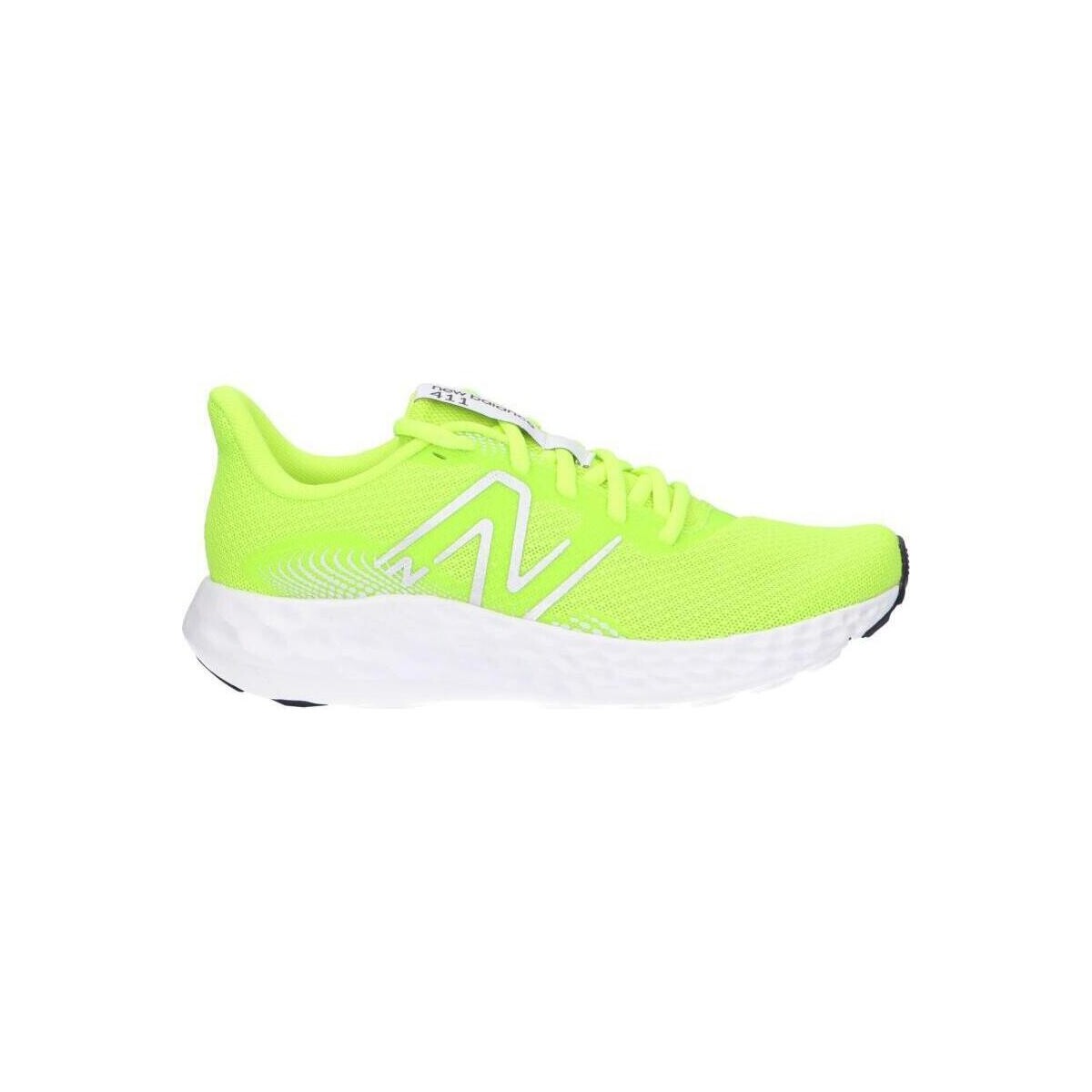 Zapatos Niña Deportivas Moda New Balance W411CT3 411V3 Amarillo