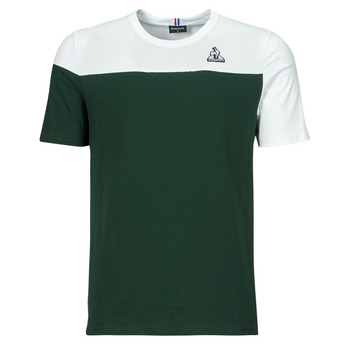 textil Hombre Camisetas manga corta Le Coq Sportif BAT TEE SS N°3 M Blanco / Verde