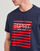 textil Hombre Camisetas manga corta Esprit OCS LOGO STRIPE Marino