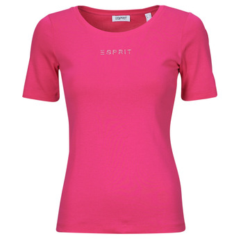 textil Mujer Camisetas manga corta Esprit TSHIRT SL Rosa