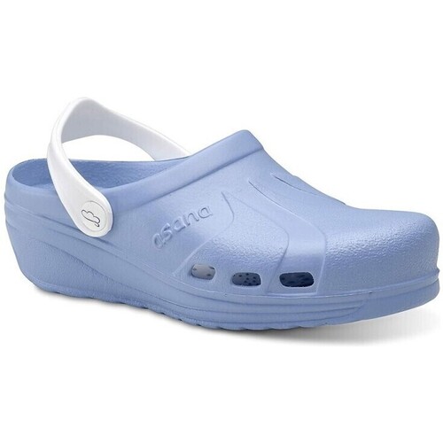Zapatos Mujer Zuecos (Clogs) Feliz Caminar ASANA Azul