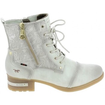 Zapatos Mujer Botines Mustang Boots 1229508 Glace Blanco