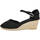 Zapatos Mujer Alpargatas L&R Shoes MDQ-8 Negro