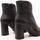 Zapatos Mujer Botines Wonders M-5407-T Bora Negro