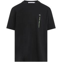 textil Hombre Camisetas manga corta Calvin Klein Jeans J30J323995 BEH Negro