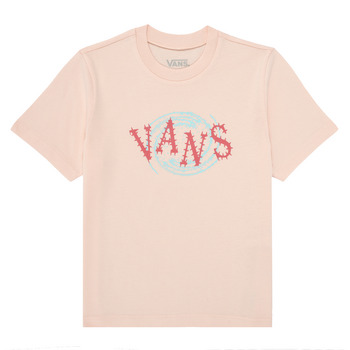 textil Niña Camisetas manga corta Vans INTO THE VOID BFF Rosa