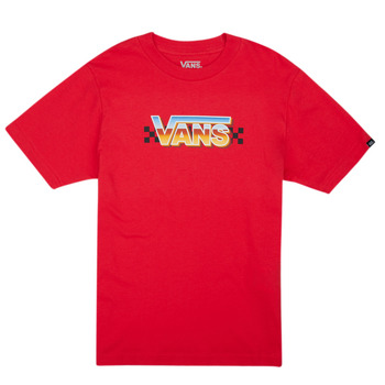 textil Niño Camisetas manga corta Vans BOSCO SS Rojo