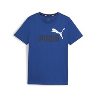 textil Niño Camisetas manga corta Puma ESS+ 2 COL LOGO TEE B Azul