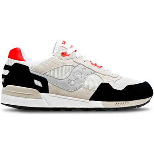 Zapatos Mujer Deportivas Moda Saucony Shadow 5000 S70665-25 White/Black/Red Blanco