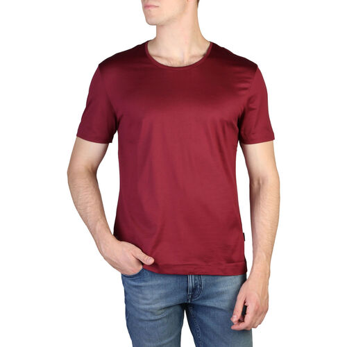 textil Hombre Camisetas manga corta Calvin Klein Jeans - k10k100979 Rojo