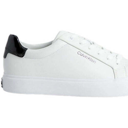 Zapatos Mujer Deportivas Moda Calvin Klein Jeans  Blanco