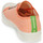 Zapatos Mujer Zapatillas bajas Bensimon ROMY VICHY Naranja / Blanco