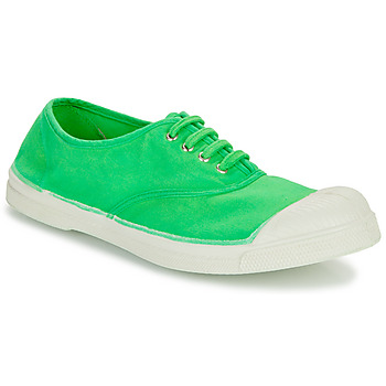 Zapatos Mujer Zapatillas bajas Bensimon TENNIS LACETS Verde
