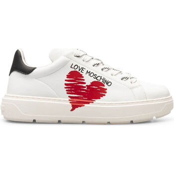 Zapatos Mujer Deportivas Moda Love Moschino ja15394g1gia1-10a white Blanco
