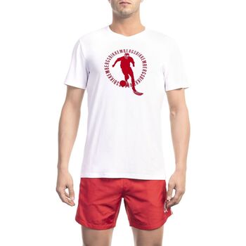 textil Hombre Tops y Camisetas Bikkembergs - bkk1mts02 Blanco