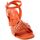 Zapatos Mujer Sandalias Equitare Sandalo Donna Arancio 239918/camelia Naranja