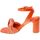 Zapatos Mujer Sandalias Equitare Sandalo Donna Arancio 239918/camelia Naranja