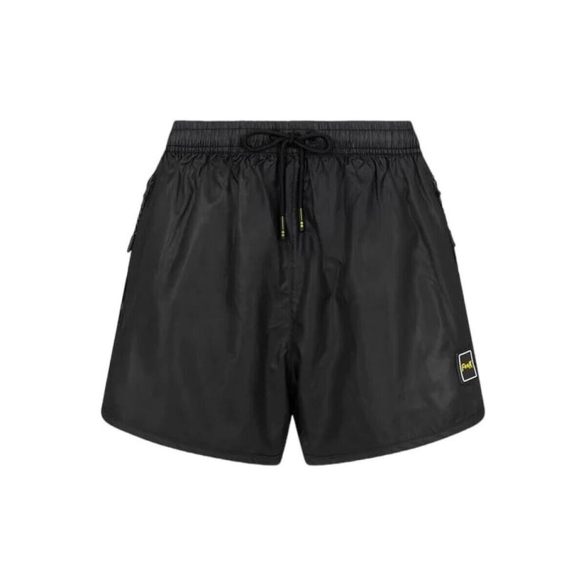 textil Mujer Shorts / Bermudas F * * K Shorts Donna Nero Fk23-1121nr Negro