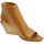 Zapatos Mujer Sandalias Strategia Tronchetto Donna Cuoio E3382 Marrón