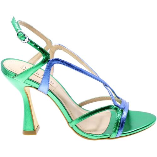 Zapatos Mujer Sandalias Werner Sandalo Donna Verde/Blu 17-20607 Verde