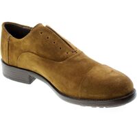 Zapatos Hombre Derbie Antica Cuoieria Francesina Uomo Cuoio 22583 Marrón