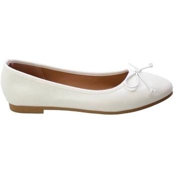 Zapatos Mujer Bailarinas-manoletinas Francescomilano Ballerina Donna Bianco C03-01a-bi Blanco