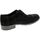 Zapatos Hombre Derbie Antica Cuoieria Francesina Uomo Nero 22583 Negro