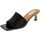 Zapatos Mujer Sandalias Bibi Lou Mules Donna Nero 555z00vk Negro