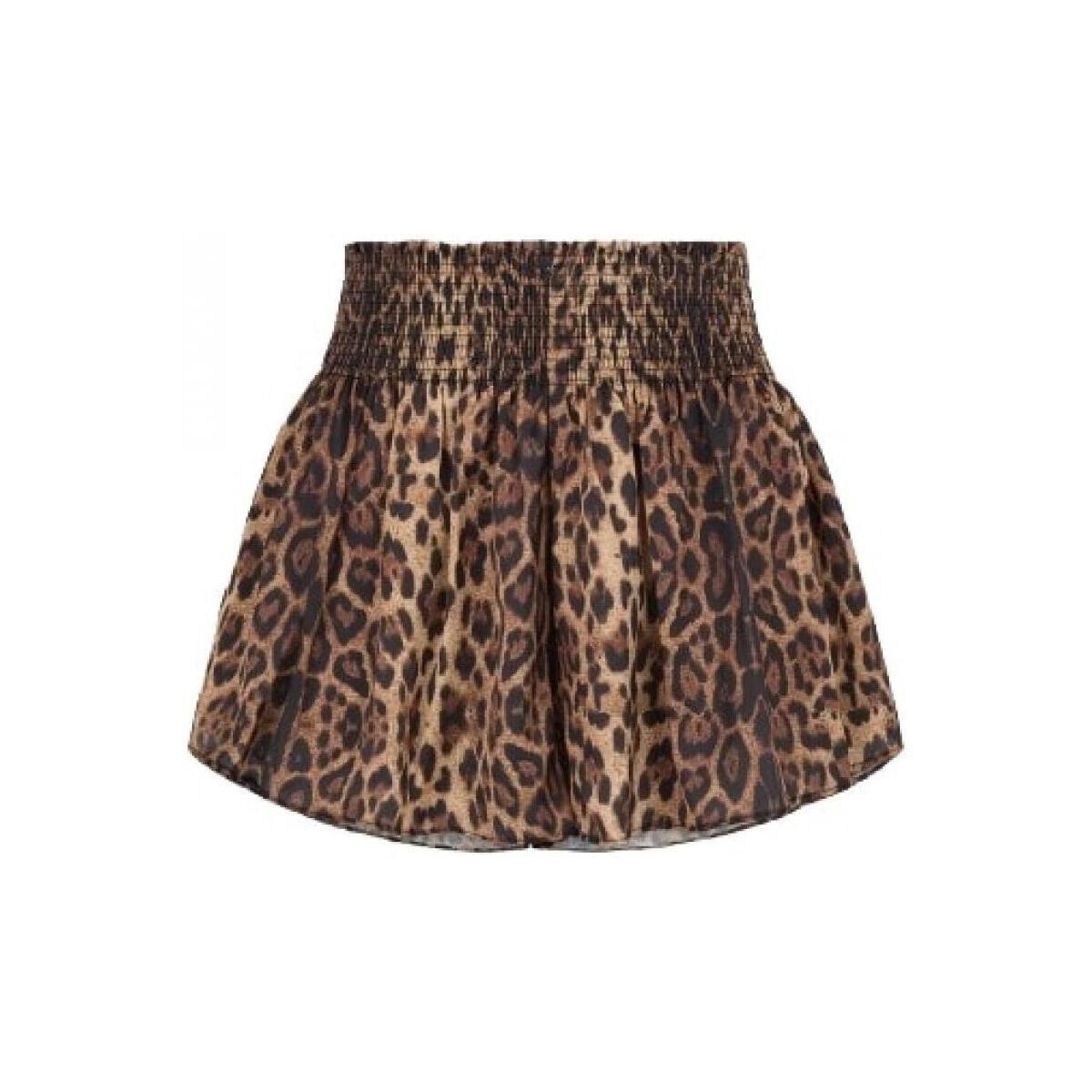 textil Mujer Shorts / Bermudas F * * K Shorts Donna Fantasia animalier Fk23-0727x1 Multicolor