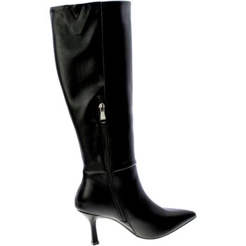 Zapatos Mujer Botas Francescomilano Stivale Donna Nero A08-07a Negro