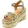 Zapatos Mujer Sandalias Woz - Sand.zp.90 Raf.inc.verde/taupe 3065 Verde