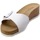 Zapatos Mujer Sandalias Biostar Mules Donna Bianco 17/201 new Blanco