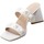 Zapatos Mujer Sandalias Francescomilano Mules Donna Bianco C21-01a-gh Blanco