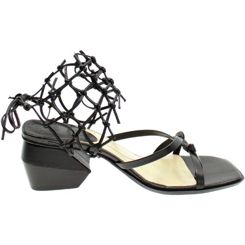 Zapatos Mujer Sandalias Ixos Sandalo Donna Nero X20e40077 Negro