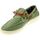 Zapatos Hombre Mocasín Woz Mocassino Uomo Verde 50100/v George Canvas Olive Verde