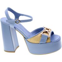 Zapatos Mujer Sandalias Roberto Festa Milano Sandalo Donna Celeste Mimosa Azul