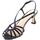 Zapatos Mujer Sandalias Miss Unique Sandalo Donna Nero 2030-e1 Negro