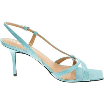 Zapatos Mujer Sandalias Jorgeenah Sandalo Donna Celeste 5y0268 Azul