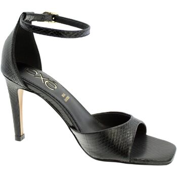 Zapatos Mujer Sandalias Exé Shoes Sandalo Donna Nero Victoria-532 Negro