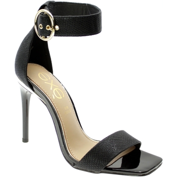 Zapatos Mujer Sandalias Exé Shoes Sandalo Donna Nero Vivian-730 Negro