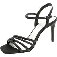 Zapatos Mujer Sandalias Tsakiris Mallas Sandalo Donna Nero Gilda-648 Negro