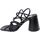 Zapatos Mujer Sandalias Ernesto Dolani Sandalo Donna Nero Dvit02 Negro